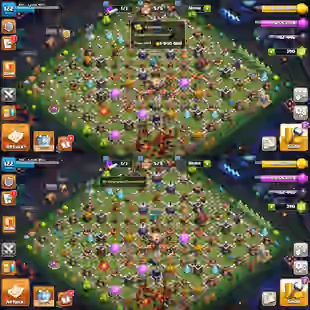 Th11 Full Max [2265-Cwl Medals] [] Nothing Left [] 3x Epic Close Max [] XP-122 [] Tiger Mountain Scenery [] Best-Deal - Image 1