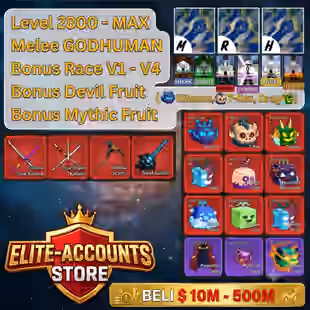 [ Blox Fruits ] 2800 Max Level - Bonus Items - Image 1
