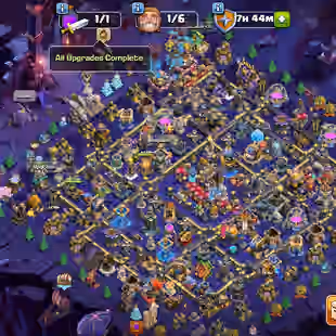 TH 18 Full Max !! 9 Epic Max 10th 23 !! Rare Dragon and Snowman Statue !! Full Cosmic Set !! 9 Scenery!! 52 decorations  - Image 1