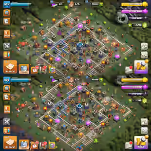 TH-13 RUSH! XP-105! WHITE WALLS! LOW HEROES AND DEFENSE! FAST DELIVERY - Image 1