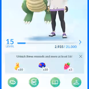 Level 15+ -38K+ Stardust- shiny Dragonite with Kalos Mega Background can trade-All Pokemon can trade - Image 1