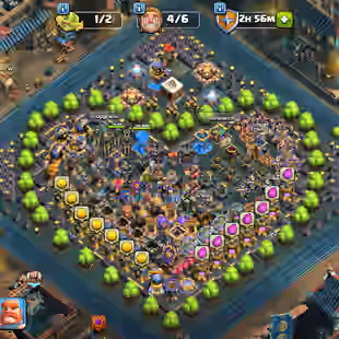 Th18 Almost Max | [4-Hero Max] | [14-Epic Almost Max] | Defence Wall Strong | XP-219 | NC-Yes | BEST-DEAL  - Image 1