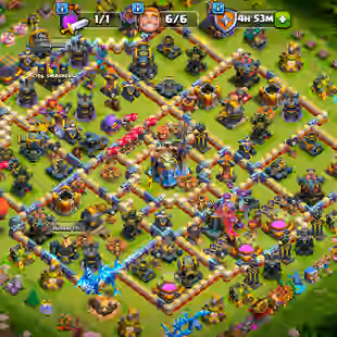 👉Best Offer For Th 18👈 Wall Defence High | Heroes: 84-87-54-62-42-5 | 4 Epic Max Almost- 7 Epic 20 LvL | 1113 Medals | - Image 1