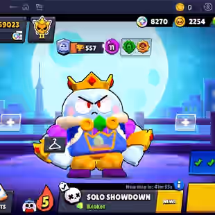 381 SKINS | 69.000 TROPHIES | 101 BRAWLERS | 63 HYPERCHARGE | 73 MAX | 17 PRESTIGE | 11 BUFFIES - Image 1