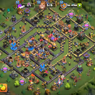 9K GEMS | TH18 CLOSE MAX | SB-MAX!FB-MAX!RS-MAX!EB-MAX | HERO-105-100-90-77-55-12 | 241-XP | NC-YES | 229-MEDALS | BEST  - Image 1
