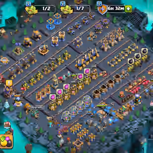 [TH-18 ALMOST MAX-HEROS MAX] | [30EQUIPMENT MAX-7EPIC MAX] | 8'000 GEMS | 2X PAID SCENERY | BUILDER BASE MAX!LOW PRICE - Image 1