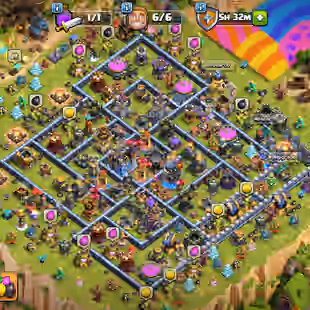🔥Xp-248🔥 Scenery Account || Th18 High Defense || High Epic Equipment || Heroes 70-82-70-82-50-5 || 6 Builders || Nc Av - Image 1