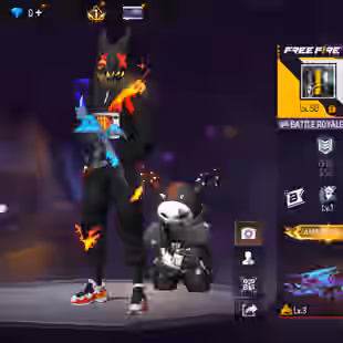 X314|LATAM SERVER|Lvl 50|28 CHARACTER|42 COSTUME|17 BUNDLE|18 VEHICLE|47 WEAPON(1 EVO+12 MYTHIC)|BLUE DRACO AK47 LVL 3 - Image 1