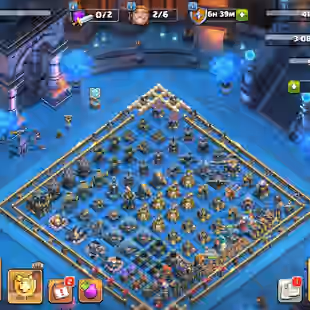 🌟TH 17 MAX |🔥6 GOLD PASS IN STOCK|HEROE 92-100-70-75-50-16 | RARE ANIME FURY n SKELETON KINGDOM SCENERY | HIGH EQUIP - Image 1