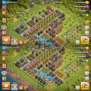 TH-17 ALMOST MAX DEFENSE! XP-186! 7X EPIC EQUIPMENTS! DECENT HEROES! DECENT HEROES! NICE TROOPS! FAST DELIVERY - Image 1