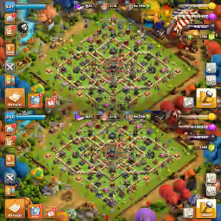 🔥FULL MAX TH-16 NEW TO TH-17🔥XP-233! 7X EPIC EQUIPMENTS! HEROES:-95-96-63-70-45-2! 10X PETS! FAST DELIVERY - Image 1