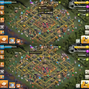 Th14 Fully Max [League Warden] [] Equipments-5x-Epic Max [13x-Epic] [] XP-204 [1451-Cwl Medals] [] NC-Free [] Best-Deal - Image 1