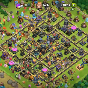 XP252 | TH17 MAX HERO-100-100-90-75-50-20 | 8564 GEMS | 255 MDALS CWL | MANY MAGIC ITEMS | BB10 BM35-BC35 |  - Image 1