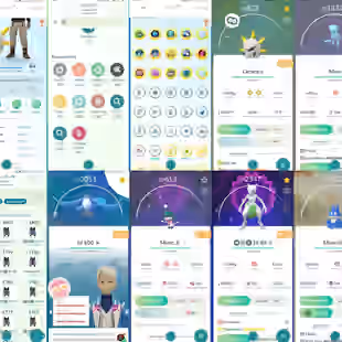 [ G337] LEVEL 74 PRIMIUM ACCOUNT I 14x ARMOUR MEWTWO (YEAR 2019 ) ALL TRADABLE I SHINY MEW LARVESTA  MIME JR I 6x 100 - Image 1