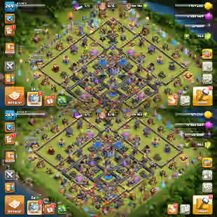 🔥TH-18 NEAR MAX🔥XP-269! 11X EPIC EQUIPMENTS[3X MAX]! HEROES:-105-107-95-80-55-2! ALMOST MAX TROOPS! FAST DELIVERY - Image 1