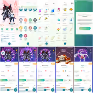 YEAR 2018 | LEVEL 45 | 3x ARMOUR MEWTWO ( TRADEABLE  2019 ) | 2x SL 2020 | 75 HUNDO | 11 MYTHICAL  - Image 1