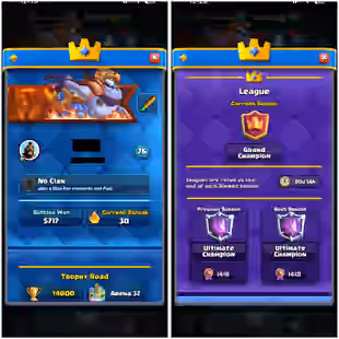 [ PREMIUM ]  KT16 | LEVEL 76 | 14K TROPHIES | 19 CARDS LVL 16 | 51 CARDS LVL 15 | 87 CARDS LVL 14 | 25 EVOLUTIONS  - Image 1