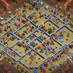 🔥Xp-234🔥 Th18 || Only Walls Low || High Max Epic Equipment || Heroes 82-107-71-76-38-12 || 6 Builders || Cheapest - Image 1