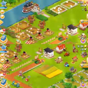 🔥[DG-1] LEVEL 29  186  BARN   211 SILO |  18280 COINS | STORED DECORATION | RENAME AVAILABLE | INSTANT DELIVERY - Image 2