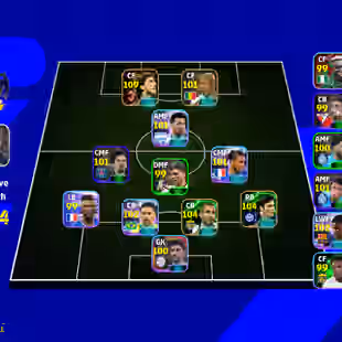 Team Strength 3137 Ibra 109 Rashford 102 Messi 101 Zanetti 104 chiellini 104 marquinhos 102 - Image 1