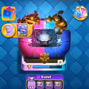 12k Cups, lvl 66, Prince deck, 8 max cards, 4 heroes, 15 evolutions, 2k gems, 58 emoji, read description - Image 1