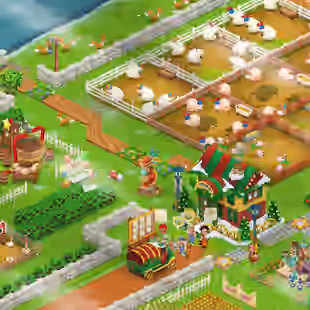 DECORATIVE PRE READY ITEMS ACCOUNT || LEVEL 157 || BARN 3350 || SILO 3250 || GEMS 77 || COINS 9165597 || SAFE & SECURE - Image 1