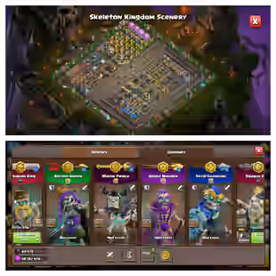 [EE161] SKELETON KINGDOM FULL SET [TH18] 6HERO MAX || SOLID EPIC || HIGH PROFILE || ALMOST MAX DEF || SHOP DISCOUNT - Image 1