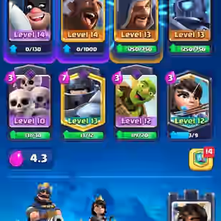 LEVEL 41 | TROPHIES 6089 | (7CARD LVL14)-(17CARD LVL13) |CR1309 - Image 1