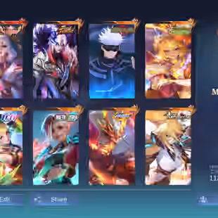 RARE MM MAGE EXP ACC || 1 LEG 14 GRAND 12 EXQUISITE || EX 70 STAR || GOOD EMOTE RECALL || MANY DEMANDING SKIN || BEST VA - Image 1