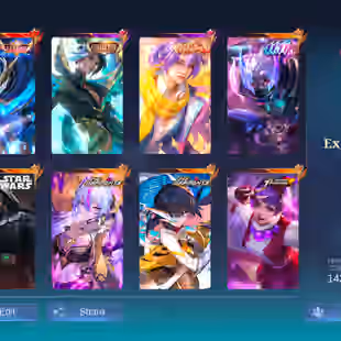 HIGH STAR ASSASIN FIGHTER BASED ACC || ALMOST MEGA COLL || 1 LEG 10 GRAND 15 EXQUISITE || EX 342 STAR || GOOD RECALL WR - Image 1