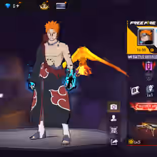 X319|LATAM SERVER|Lvl 66|56 CHARACTER|309 COSTUME|58 VEHICLE|KITSUNE SPORTS CAR|356 WEAPON(2 EVO+45 MYTHIC)|CHROMASONIC  - Image 1
