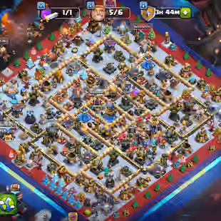 Th18 [WW Secnry]-[2k-Cwl Medel] | Hero-100-97-73-53] | Total-15-Epic Almost Max | Defence Wall Good | XP-245 | NC-Yes |  - Image 1
