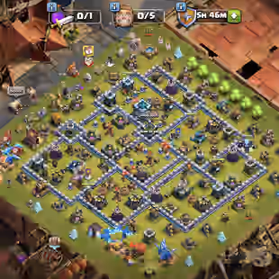 ||2Epic max ||Xp110 Th13 account|| Good heros &wall ||3scenery ||Total 7epic equipment|| Name change available|| - Image 1