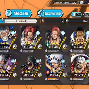 [4112][IOS+ANDROID] 11 EX - Garp + Roger + Shanks + Kizaru + Law + Saturn + Zoro + Akainu + Zephyr + Blackbeard  - Image 1