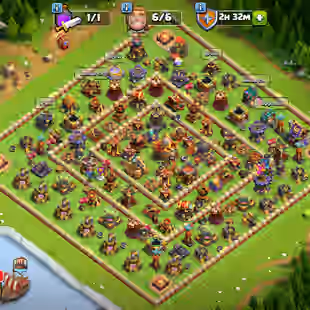 🔥TH 16 99 PERCENT MAX🔥XP 233-HERO MAX-ALMOST 8 EPIC EQUIPMENT MAX-WALLS DEFENSE FULL MAX-NC YES-B BASE MAX-BEST DEAL - Image 1
