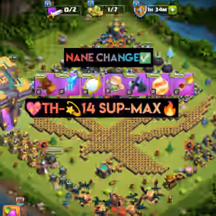 💖[ TH14-MAX-RARE ]✨ [ 7x EPIC EQIP ] HERO 72-75-49-54-25 || MAGIC ITEMS LOAD || HERO SKIN || FULL SAFE ACC - Image 1