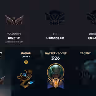 SEVER [ TR ] -161 LVL  - IRON IV - 35 SKINS - 97 CHAMP [ 5807 BE - 355 RP ] - FULL ACCESS - Image 1