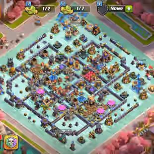 👉RARE 7 SKIN'S SET👈50 SKIN 10 SCENERY'S | TH 18 [ DEFENCE-ALMOST MAX ] 16 EPIC EQUIPMENT ALL EPIC LV-20 GUARDIAN 2 MAX - Image 1