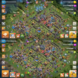 🔥TH-18 CLOSE MAX🔥XP-257! ALL 17X EPIC EQUIPMENTS! HEROES:-104-110-95-80-55-17! MAX WALLS! GREAT TROOPS! BEST DEAL - Image 1