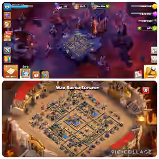 ||🔥TH18 CLOSE MAXED🔥|| COSMIC SCENERY-WAR ARENA SCENERY||HEROS-93-92-59-67-42-11|| 14X EPIC EQUIPMENT|| 16X HERO SKIN  - Image 1
