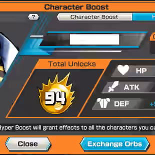 ANDROID 625 Diamond -  Meta - 94 Hyer Boost | 20 EX (18 EX MAX) - 308 Character  -  Party Power 54k - 11302 Win - Image 1