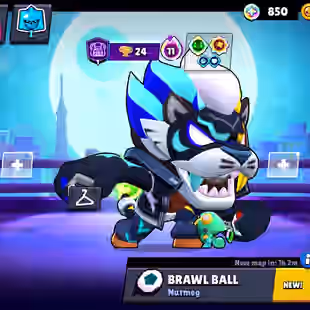 43 BUFFIES || 71K TROPHIES || 102/102 BRAWLERS || 42 MAX || 40 HYPERCHARGED || 355 PREMIUM SKINS || 1 PRO PASS  - Image 1