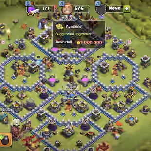 🔥Th12 Full Max Accoun🔥5x Epic Equipmet available I| 7Hero skin available| Name change Available| 1 Stock Goldpass| - Image 1