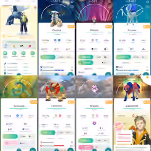 Level 61 | Hundo Zamazenta | 64 Shiny | 123 Legendary | Shiny Giratina | Shiny Kyogre | Mega Diancie  - Image 1