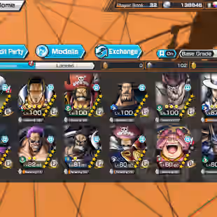 BR640-IOS+Android-9 Ex(Kizaru Max+Roger Max+Lucci+Zoro+Roger v2+Kaido v2+Kaido v3+Big Mom+Zephyr)+Good Medal+Support 150 - Image 1