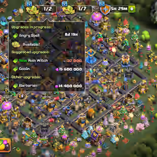 HIGH XP 279 | TH18 FULLY MAX | 35 MAX EQUIPMENT WITH 11 MAX EPIC | WAR ARENA | NC 500 | 3398 WAR STAR | MAX BB BASE - Image 1