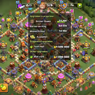 💫[ TH-16 BASE MAX ]💫EB [26] | SB-MM-MT-FB-RB [20] | ALL BUILDING MAX BASE | HEROS: 90-91-75-70-45-15 | 16X HEROS SKINS - Image 1