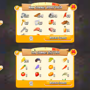 🔥CRAZY DEAL LEVEL 102🔥 BARN 10045:10050 | SILO 352:3100 | 11.4 MILLION COINS | 860 DIAMOND | CHECK PHOTOS | INSTANT  - Image 1