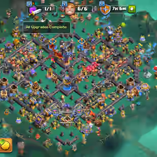 TH18 FULL MAX ! ALL EQUIPMENT 41/40 MAX ! 50X SKINS 8 SCENERY !W.S 5769 A.T.B 6012 ! HERO 110-110-95-85-55-25 !WAR ARENA - Image 1