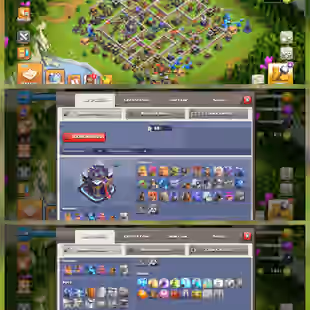 🔥TH 15 ID | Heroes 55-66-43-38-16 🔥6x Epic Eqpmnt | 2x Legendary King Skin | War Star 681 | Name Change Available - Image 1